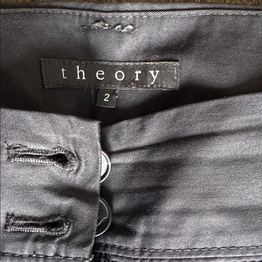Theory Charcoal Trousers
